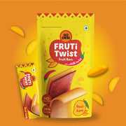 GO DESi Assorted Fruti Twist Fruit Bars - 3 x Pack of 10 pieces, Real Aam, Kaccha Aam, Guava Fruit Bars, Aam Papad, Mango Fruit Jelly