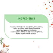 Pasta & Pizza Sauce Herby Tomato (280G) I Vegan I 0 Trans Fat