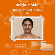 ZEELAB Zeeglow Max Kojic Acid, Vitamin E and Glutathione 75g Soap | Body Tan Removal Bath Soap For Glowing Skin | Remove Dark Spots & Hyperpigmentation
