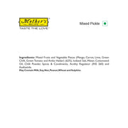 Mother's Recipe Mixed Pickle Pouch, 200 g
