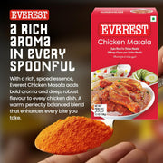 Everest Chicken Masala - 100g | Aromatic Spice Blend for Chicken Curry, Gravy & Indian Cooking | Balanced Flavourful Chicken Masala Powder