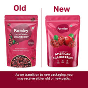 Farmley Dried Cranberry I 200 Gram, Pack Of 1 I Dried Fruit, Berries, High Nutrient And Antioxidant No Added Preservatives