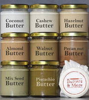 Butters & More Vegan Natural Pistachio Butter (200gm) Single Ingredient & Unsweetened Premium Nut Butter. Keto & Diabetic Friendly.