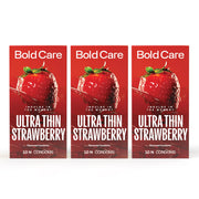 404 by Bold Care Super Ultra Thin Flavored Condoms For Men | 60 Microns | Intense Fit with a Barely There Feel | With Disposable Pouches