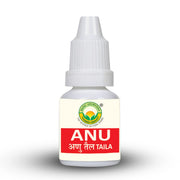 Basic Ayurveda Anu Taila 10ml | Ayurvedic Herbal Nasal Oil (Nasya) for Cold, Congestion & Respirator