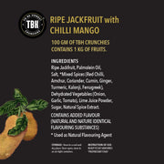 TBH - To Be Honest Jackfruit Chips Crunchies | Ripe Jackfruit | Gluten Free | Vegan Friendly Snack |Low Fat| 50% Less Oil | No Preservatives 50 gm
