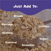 Nourish You Rolled Oats 1.2 kg – 100% Wholegrain Oatmeal | High Fiber & Protein-Rich Breakfast Cereal | Diet Food for Weight Management | Gluten-Free | No Added Sugar