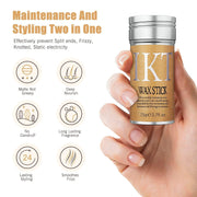 IKT Hair Wax Stick for Women & Men - Hair Slick Back Stick, Anti-Frizz and Fly Away Hair Tamer, No Residue Hair Finishing Stick for Flyaways, All Day Hold Styling Product for Smoothing Hair Strands 75gm