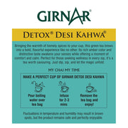 Girnar Food & Beverages Pvt. Ltd. Detox Green Tea - Desi Kahwa (36 Tea Bags) 90 gm