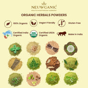 Neuwaganic Organic Liquorice Powder - Mulethi Powder - India Organic and USDA Organic Certified - Ideal For Making Kadha/Herbal Teas - 200 Gm