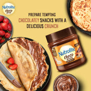 Nutralite Choco Spread Crunchy 275g| With Protein-Rich Quinoa | Premium Chocolate and Real Hazelnuts | Tasty and Healthy Chocolate Spread | For Tasty & Healthy Breakfast | Use as Dip or Spread