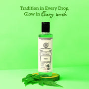 Khadi Natural Ayurvedic Neem Face Wash | For Acne Prone Skin | Paraben, SLS Free | Suitable for All Skin Types | 210ml