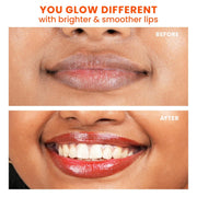 Foxtale SPF 30 Brightening Lip Balm for Dark Lips with Peptides & Vitamin C | Brightens Pigmented Lips | Hydrates Lips | SPF Lip Balm - Ruby Glaze 12gm
