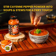 5:15 PM Cayenne Pepper Powder 100g | Cayenne Pepper Spicy & Smoky | Perfect for Cooking, Seasoning |100 gram