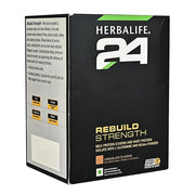 Herbalife Nutrition 24 Rebuild Strength | 500 g | Chocolate Flavor | Post-Workout Recovery Shake with 24g Protein & Essential Nutrients | Pack of 10 sachets