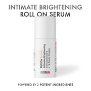 Cos-IQ Intimate Brightening Roll-On Serum 40ml | Azelaic Acid & Alpha + Beta Arbutin | For Underarms