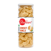 Shadani Sweet Gooseberry Candy (200g) Meetha Dried Amla Candy Vegetarian Sweet Gooseberry Aftermeal Amla Fruit Snacks | Chewy Tangy Goosebarry Snack | High Vitamin C Digestive Mouth Freshener