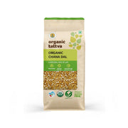 Organic Tattva, Organic Roasted Chana Dal, 500g | 100% Vegan, Gluten Free and NO Additives