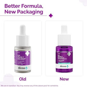 The Derma Co 10% Vitamin C Face Serum with 5% Niacinamide, Powered by Deep Penetration Formula™ | Fades Dark Spots | Reduces Pigmentation | Boosts Collagen | Brightens Skin | Suitable for All Skin Types | 10 ml