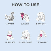 Pee Safe Reusable Menstrual Cup for Women | Medium Size with Pouch | Ultra Soft, Odour & Rash Free|100% Medical Grade Silicone|No Leakage|Protection for Up to 8-10 Hours | US FDA Registered,