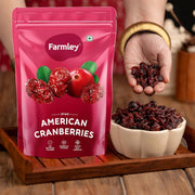 Farmley Dried Cranberry I 200 Gram, Pack Of 1 I Dried Fruit, Berries, High Nutrient And Antioxidant No Added Preservatives