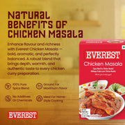 Everest Chicken Masala - 100g | Aromatic Spice Blend for Chicken Curry, Gravy & Indian Cooking | Balanced Flavourful Chicken Masala Powder