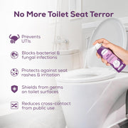 Evereve Pee Secure Toilet Seat Sanitizer Spray 100ml - Lavender Flavor
