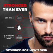 Beardo 3-in-1 Activated Charcoal Face Wash| Deep Cleanse, Exfoliate & Detoxify | All-in-One Face Wash for Oily Skin, Dirt & Pollution Removal | Oil Control Face wash for men 100ml