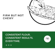 TWF Thin Crust Pizza Flour | 1Kg | Unbleached | Comes with Recipe | Flour 00 Alternative | High Stretch Ability | For Delicious, Crispy Pizza at Home | For Beginners and Professionals Both | Neapolitan Alternative
