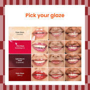 Foxtale SPF 30 Brightening Lip Balm for Dark Lips with Peptides & Vitamin C | Brightens Pigmented Lips | Hydrates Lips | SPF Lip Balm - Ruby Glaze 12gm
