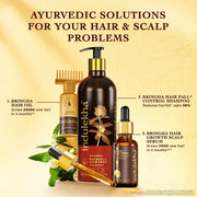 Indulekha Bringha Ayurvedic Shampoo 200 ml|| for Hair Fall Control|| With Bringharaj Extracts|| Amla|| Shikakai - Paraben Free|| For Men & Women