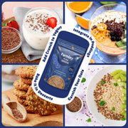 Farmley Premium Flax Seeds, Alsi Seeds - 200 grams I Rich in Fiber & Omega -3