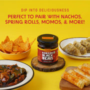 MasterChow Black Bean Dip | Dipping Sauce | Fermented Black Bean Sauce | Ready-to-Eat | Serves 4-5 (200gm)