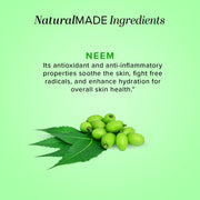 Khadi Natural Ayurvedic Neem Face Wash | For Acne Prone Skin | Paraben, SLS Free | Suitable for All Skin Types | 210ml