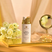 Shankara Timeless Restorative Skin Elixir - Visibly Brightens, Hydrates, Firms Skin with Ayurvedic Super Herbs and Citrus Stem Cell Technology - Facial Serum for All Skin Types - 30ml Pump Bottle