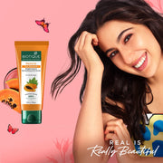 Biotique Papaya Tan Removal Brightening & Revitalizing Face Scrub | Gentle Exfoliation | Smooth and Clear Complexation | 100% Botanical Extracts| Suitable for All Skin Types | 100g (Pack of 2)