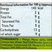 Mother's Recipe Mango Pickle With Mustard Oil, 1 kg