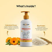 Yellow Hydrate Fun Body Lotion & Hydrating Body Wash Combo For Kids - Toasted Vanilla & Apple Peach (0)