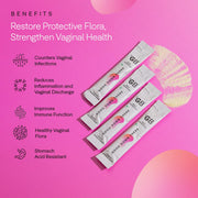 The Good Bug Good Down There SuperGut Powder for Women - 15 Sticks (3g each) | Pre & Probiotic Supplement, 2.5 Billion CFU