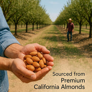 Minimal Sliced Blanched California Almonds | Thinly Sliced Raw Almonds | Crunchy & Fresh | Ideal for Baking, Desserts & Garnishing | Badam Flakes Dry Fruits
