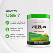 A R Ayurveda Swadishta Virechan Churna Ayurvedic Formula to Stimulate Bowel Movements