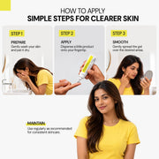 Arniq Skin Clarifying Gel with 1.7% Salicylic Acid & 4% Niacinamide | Blemish & Uneven Skin Care | Lightweight Non-Greasy Gel | 30 g