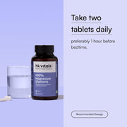 hk vitals 100% Magnesium Glycinate 1880mg, 60 Tablets