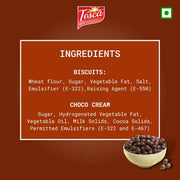 Tosca Biscos Chocolate Biscuit Balls | Delicious Chocolate Munchies for Snacking, Parties, and Gifting | Crunchy and Chocolatey Treats (150 gm in a jar)