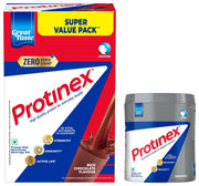 Protinex Rich Chocolate Protein Powder 400g | Zero Added Sugar | High Protein Nutrition Drink for St