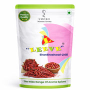 LEEVE Shankeshwari Chilli 200g | Extra Spicy Whole Red Chilli | Authentic Maharashtrian Mirchi | Rich Natural Color | Sun Dried | Hygienically Packed