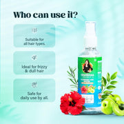 NIDHI’S GRANDMAA SECRET Rosemary Water Ark | Hair Thickening Mist, Natural Rosemary Water Spray for Thick Hair | Pure Distillate | Suitable for All Hair Types | 50 mL