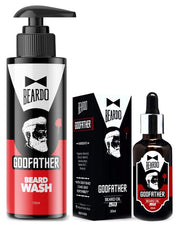 Beardo Godfather Lite Beard and Moustache Oil, 30 ml | Non-Sticky, Light Beard Oil for Men| Pleasant Fragrance | Ideal for daily use .