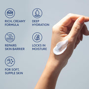 Re'equil Ceramide & Hyaluronic Acid Moisturiser 100g | Barrier Repair Cream, Long Lasting Hydration for Normal to Dry Skin