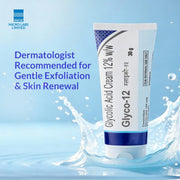 Micro Labs Glyco 12 Glycolic Acid 12% Cream for Pigmentation, Dark Spots, Acne Marks & Uneven Skin T